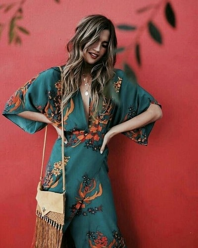 4 robes kimono tendances pour le printemps /été 2020